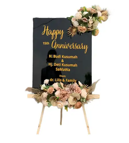 Papan Bunga Akrilik 20 Ilir D Ii