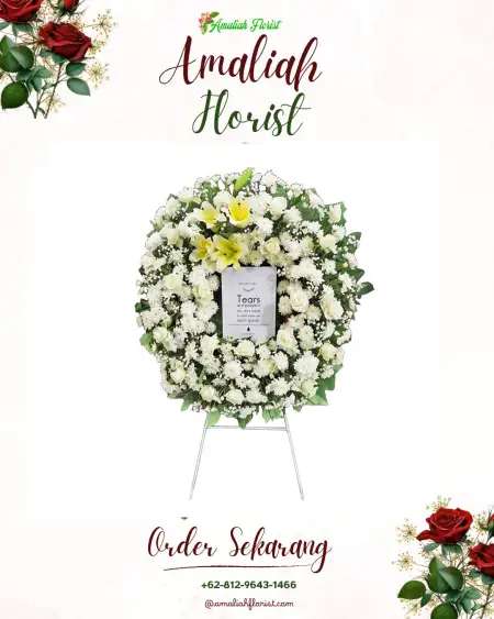 Krans Bunga Duka 20 Ilir D Ii