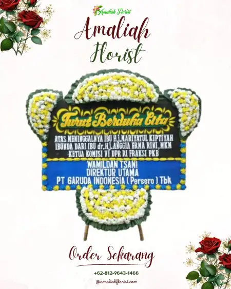 Papan Bunga Duka 20 Ilir D Ii